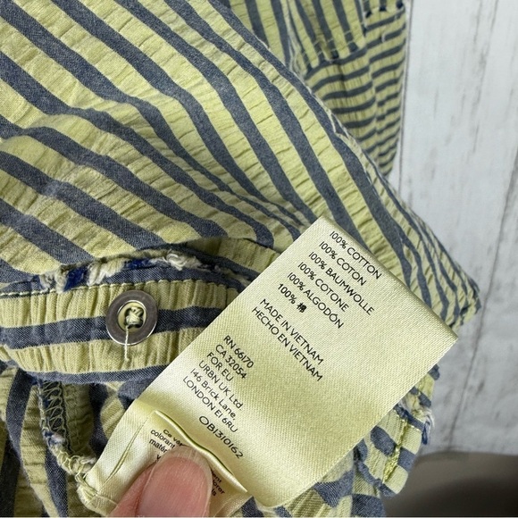 Free People We the Free oversized striped button down - Picture 4 of 6